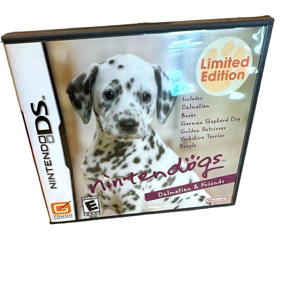 Nintendogs: Dalmatian & Friends (Nintendo DS, 2006) excellent condition